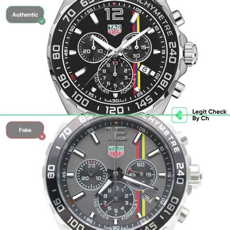 how to identify a fake tag heuer watch|counterfeit tag heuer watches.